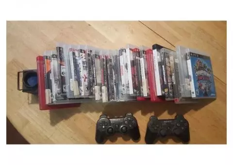20 games 2 ps3 controllers
